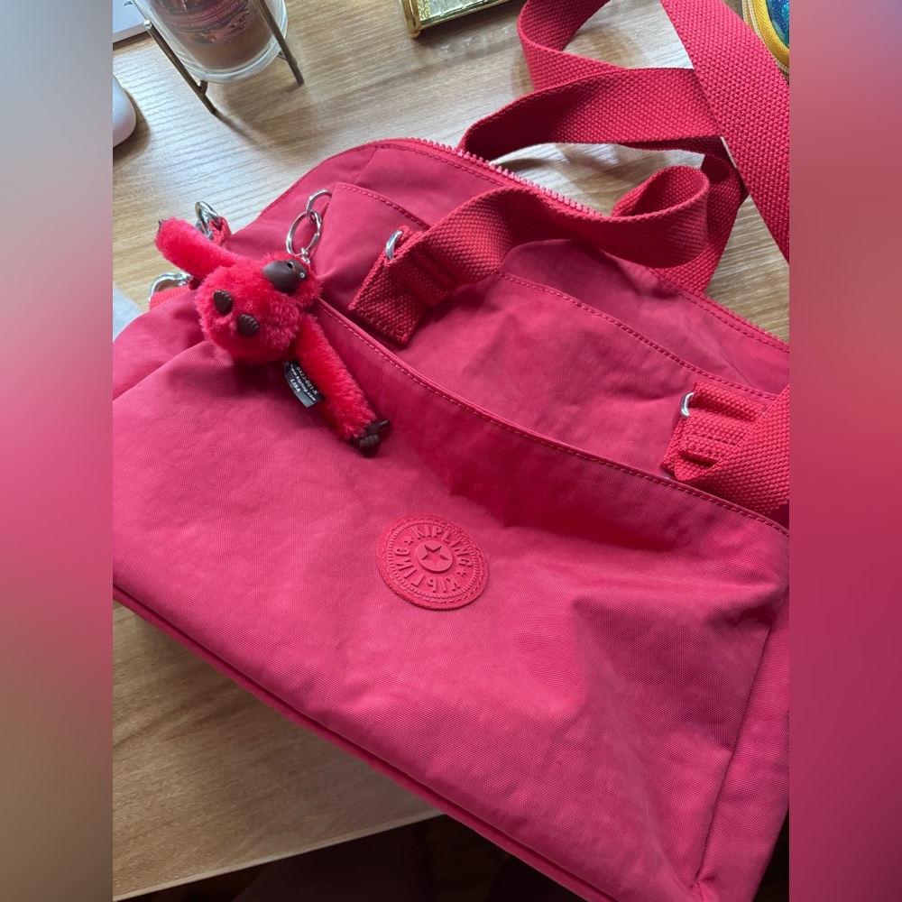 Kipling Red Shoulder crossbody Bag